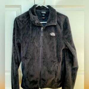 The North Face Ladies black fur jacket